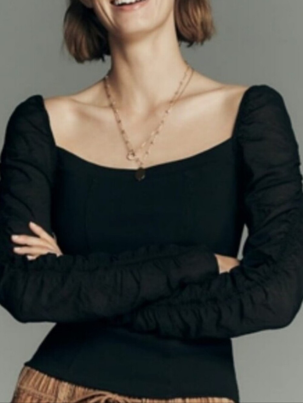 NWT Puff Sleeve Top